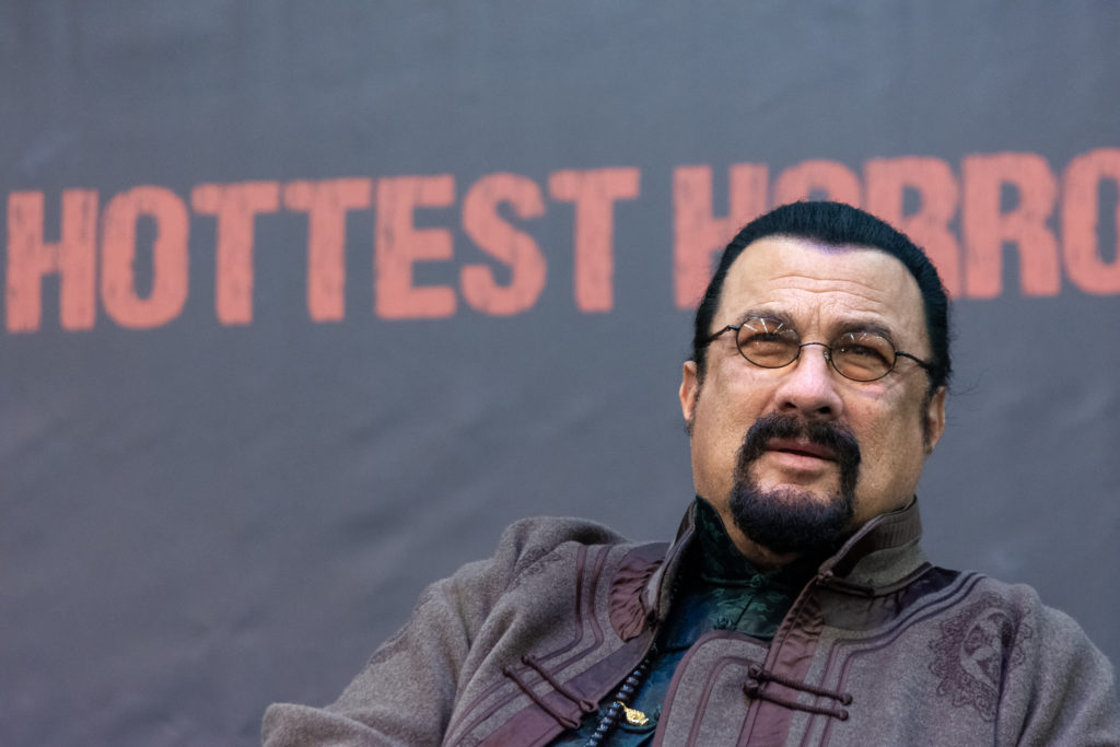 Former Hollywood action star Steven Seagal insists he is 'one million per cent Russian'