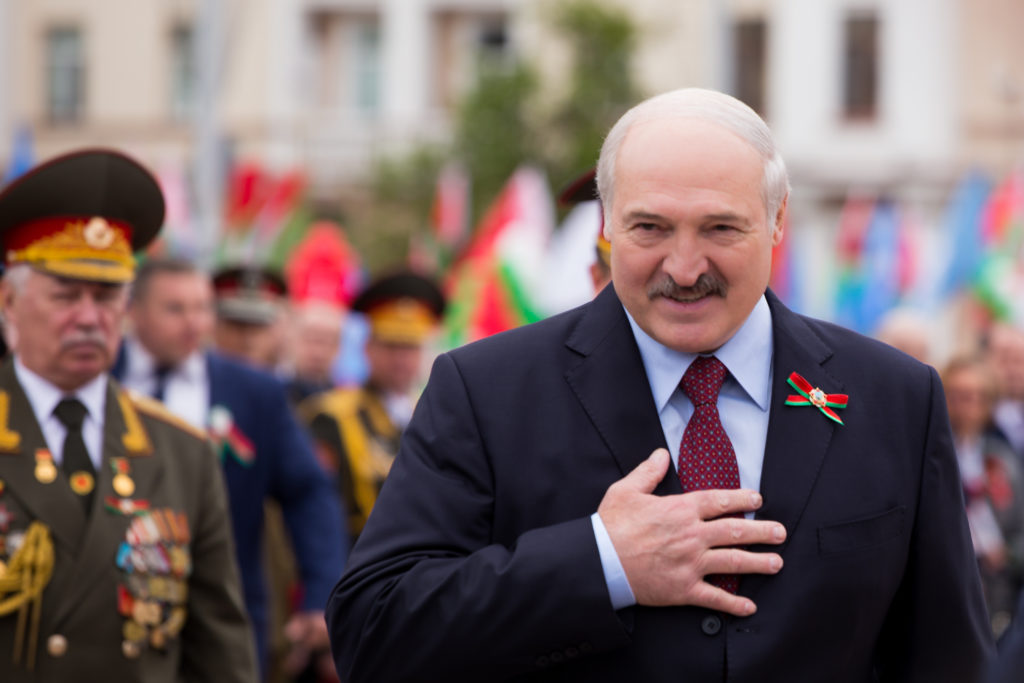 Image of Aleksandr Lukashenko.