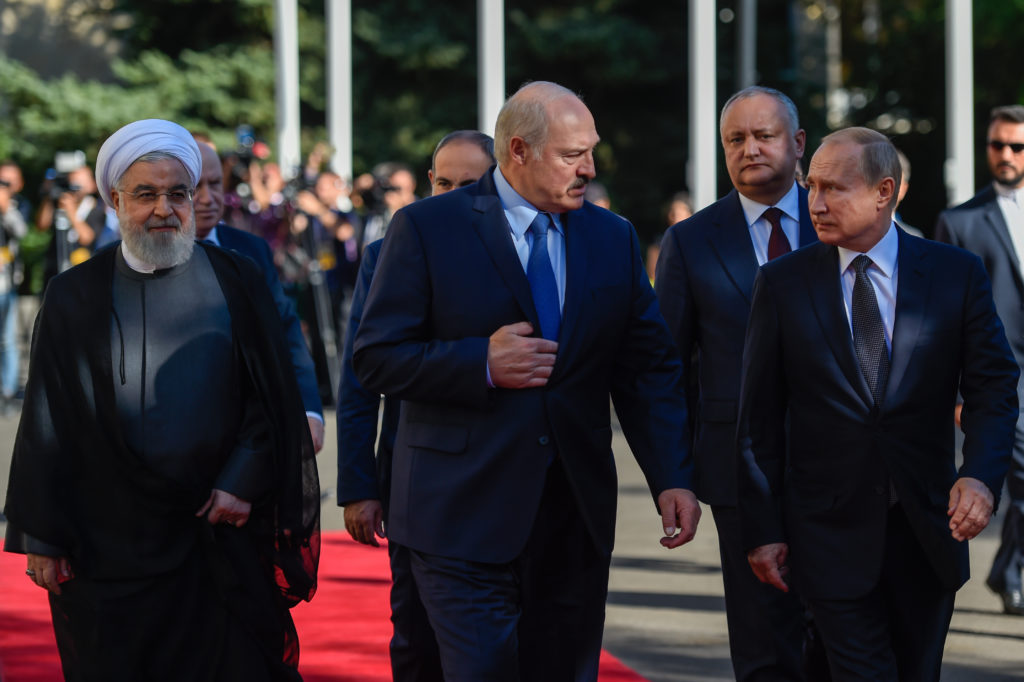 Belarus' Lukashenko calls Putin "a true leader of great power" on his 70th birthday