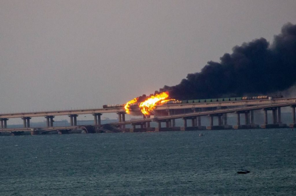 Did a truck carrying explosives blow up the Crimea bridge or is there more?