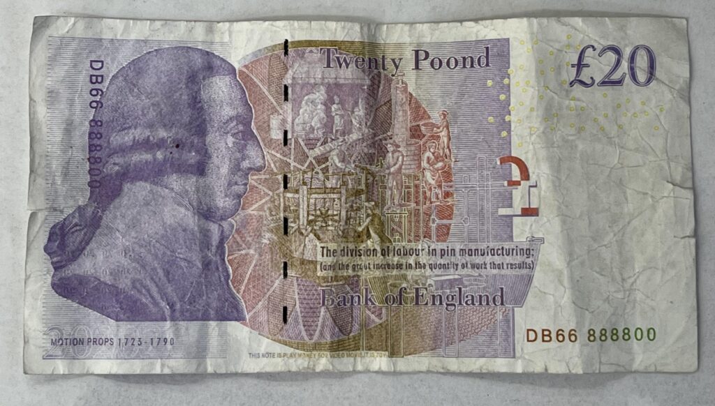 Conman from Newcastle rumbled after being caught with 'Twenty POOND' counterfeit notes