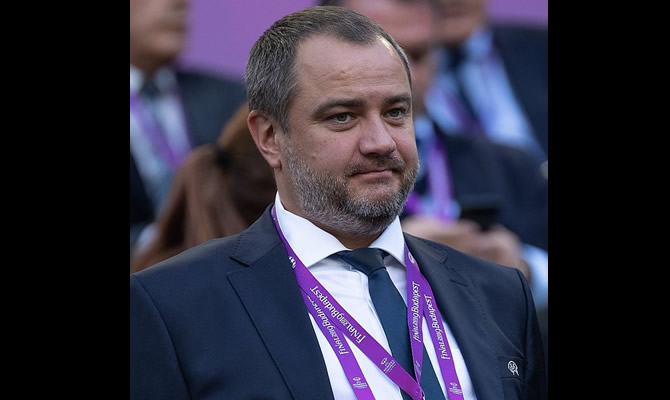 Ukrainian football association president arested on suspected embezzlement charges