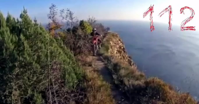 WATCH: Russian extreme sports motorcyclist plunges down a cliff to his death