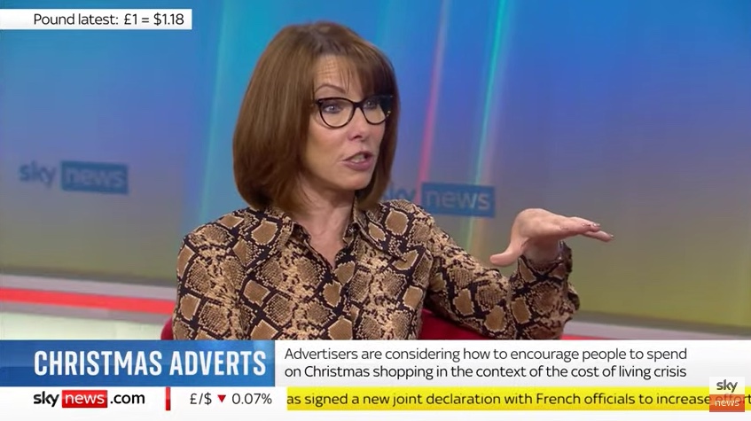 Kay Burley forced to halt a live Sky News interview and apologise to guest