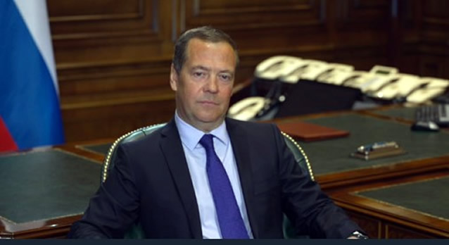 Former Russian President Medvedev rebukes Rishi Sunak and tells UK to hand the Falklands back