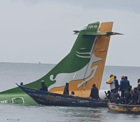 BREAKING UPDATE: At least 19 dead after passenger plane crashes into Lake Victoria in Tanzania
