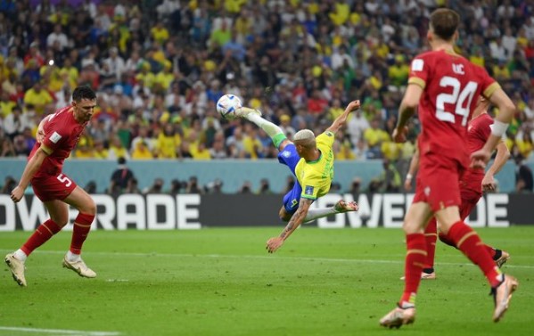 Brazil and Richarlison dish up the best goal of the World Cup so far