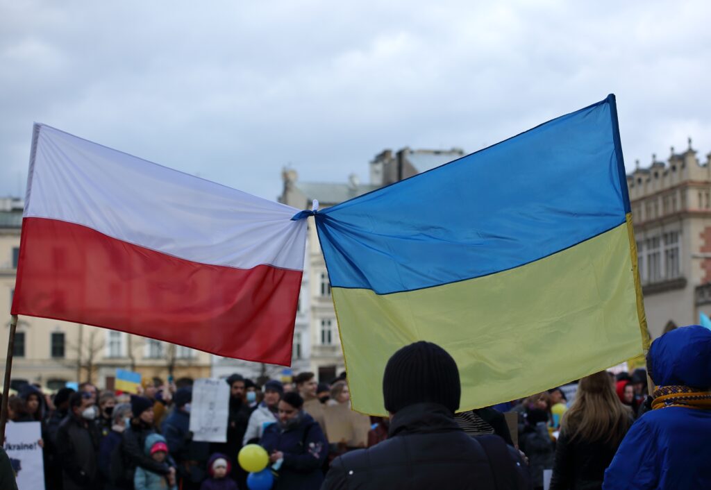 'This is not our war' march against Poland's involvement in Ukraine hits streets of Warsaw