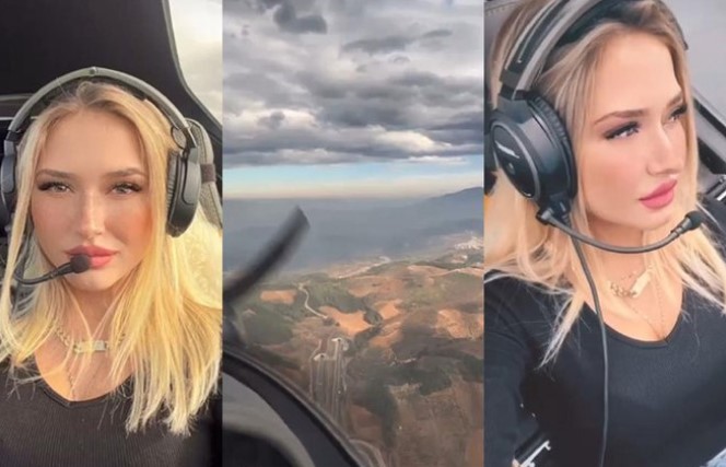 Woman streams final chilling moments live on Instagram as her plane hits high-voltage cables in Turkey