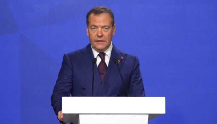 Dmitri Medvedev makes veiled threat to use 'most powerful means of destruction' against the West