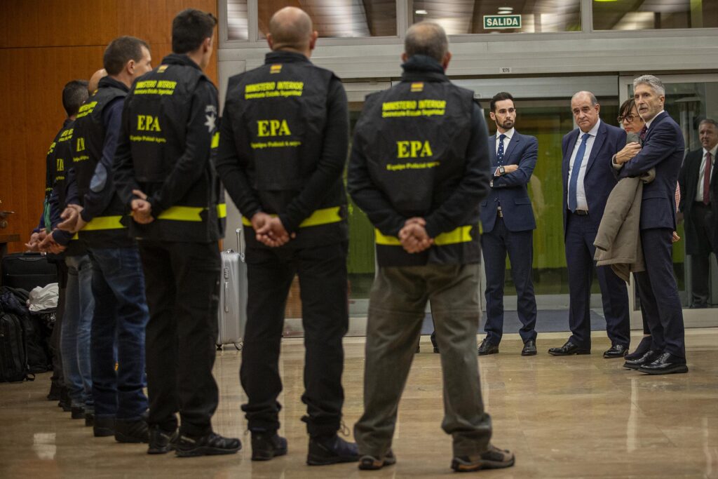 The Spanish police support team that will investigate war crimes begins its work in Ukraine
