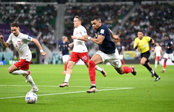 World Cup holders France dispose of Poland to reach last eight in Qatar