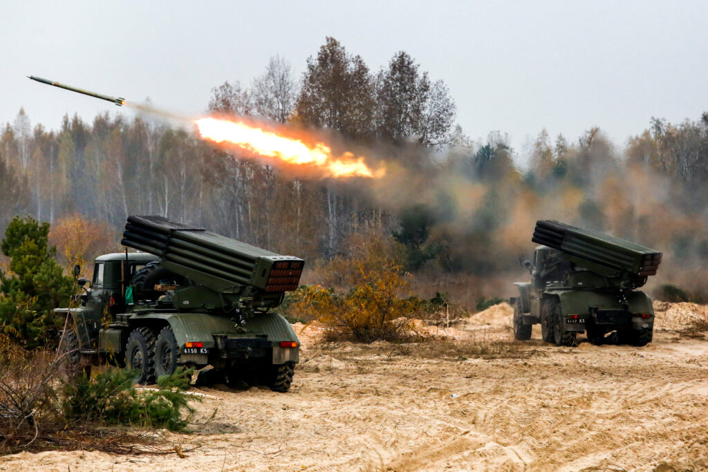 Ukrainian BM-21 Grad reportedly launches missile strikes on Donetsk People's Republic