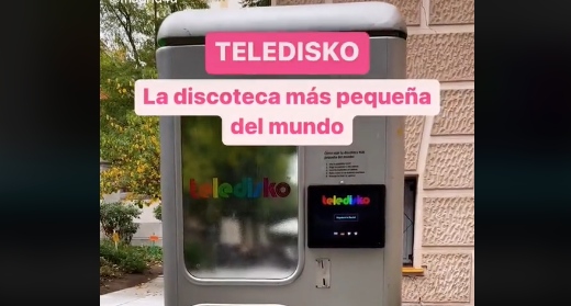 You can now visit the world's smallest disco, in Madrid