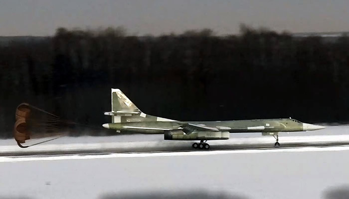 Vladimir Putin unveils 'The White Swan', upgraded to the world’s biggest supersonic bomber