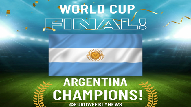 ARGENTINA win the 2022 Qatar FIFA World Cup after beating France on penalties