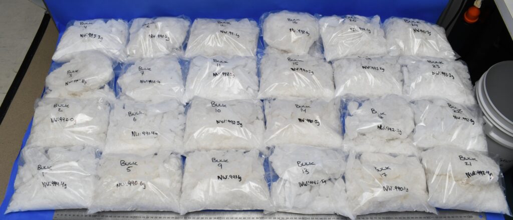 Brits busted trying to send millions worth of crystal meth to Australia
