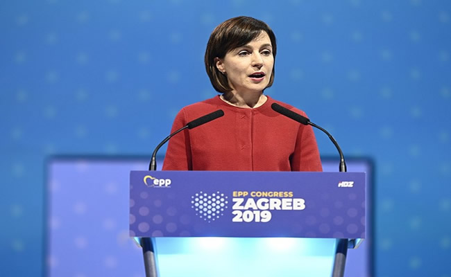 Moldovan President Maia Sandu prepared to abandon nation's netrality and join NATO
