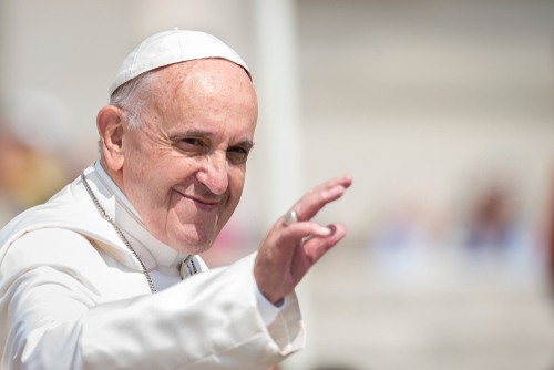 Image of Pope Francis.