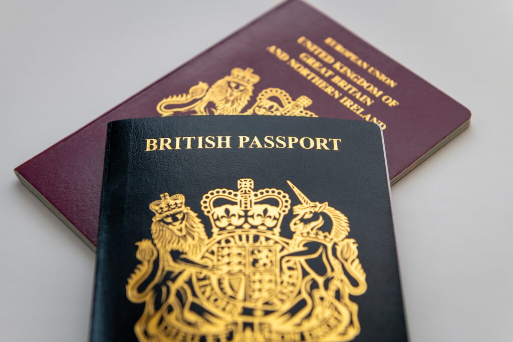 Image of passports.