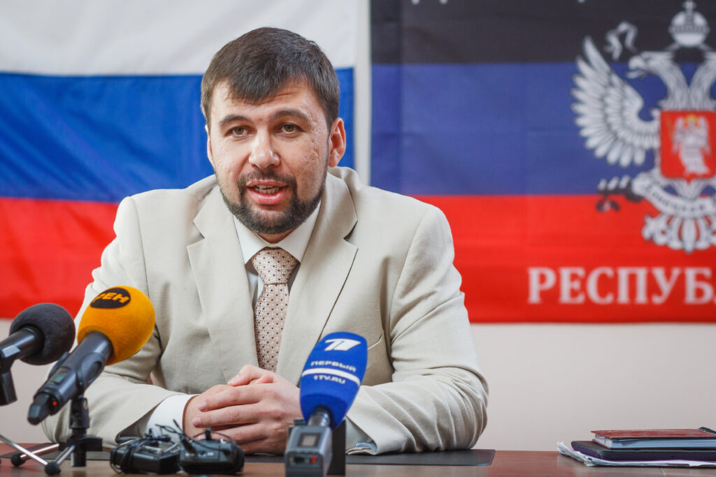 DPR chief Denis Pushilin insists Russia controls 75 per cent of Bakhmut