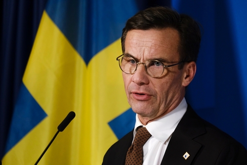 Image of Swedish PM Ulf Kristersson.