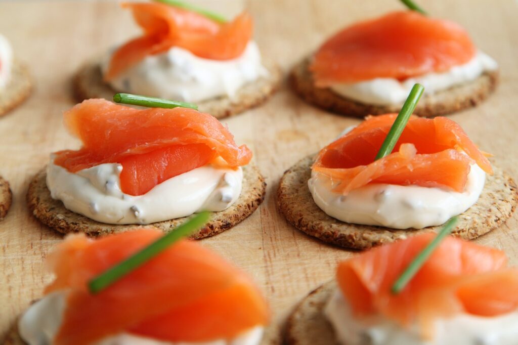 Eating smoked salmon needn't be dangerous for those in good health