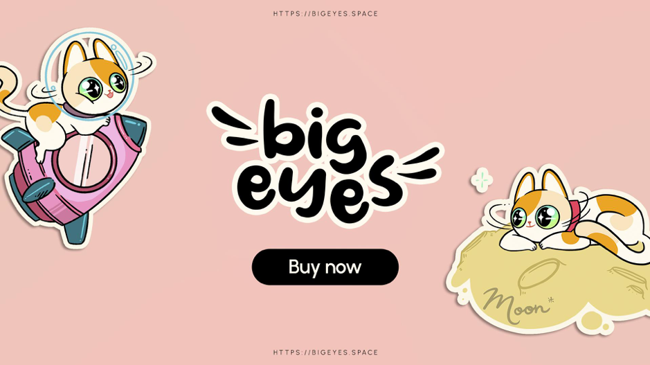 Big Eyes Coin climbs to the peak of ICOs with 22 Million raised, following footsteps of Bitcoin and Ethereum