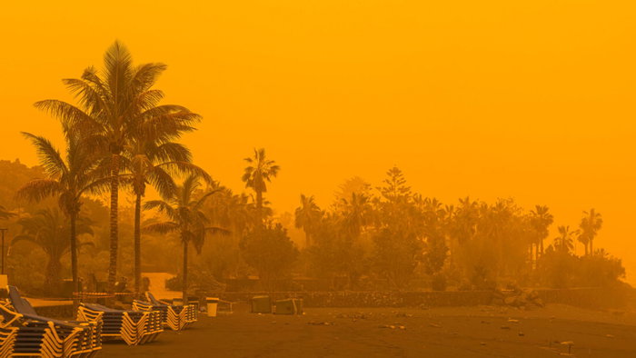 Calima storm from 2022.