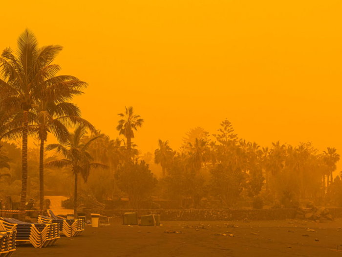 Calima storm from 2022.