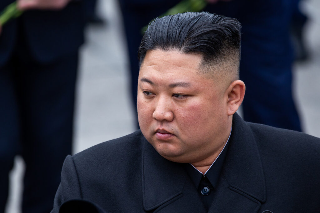 Image of North Korean leader Kim Jong Un.