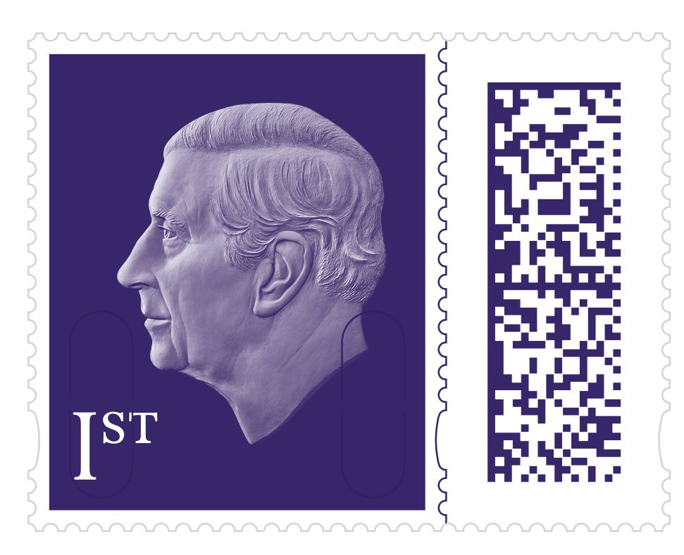 UK Royal Mail unveils first King Charles stamps