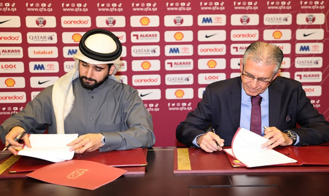 Carlos Queiroz named as new coach of Qatar national football team