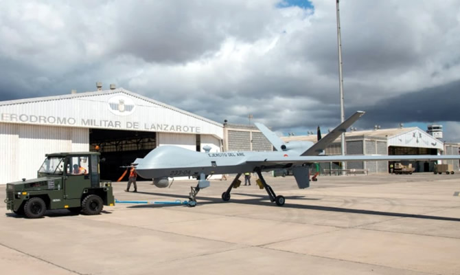Spain finally decides to arm its Predator B drones with bombs and missiles