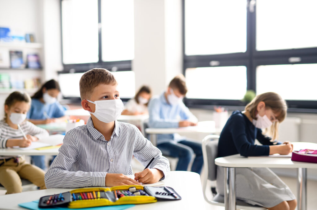 Children lost one third of a years’ teaching time during the Covid pandemic