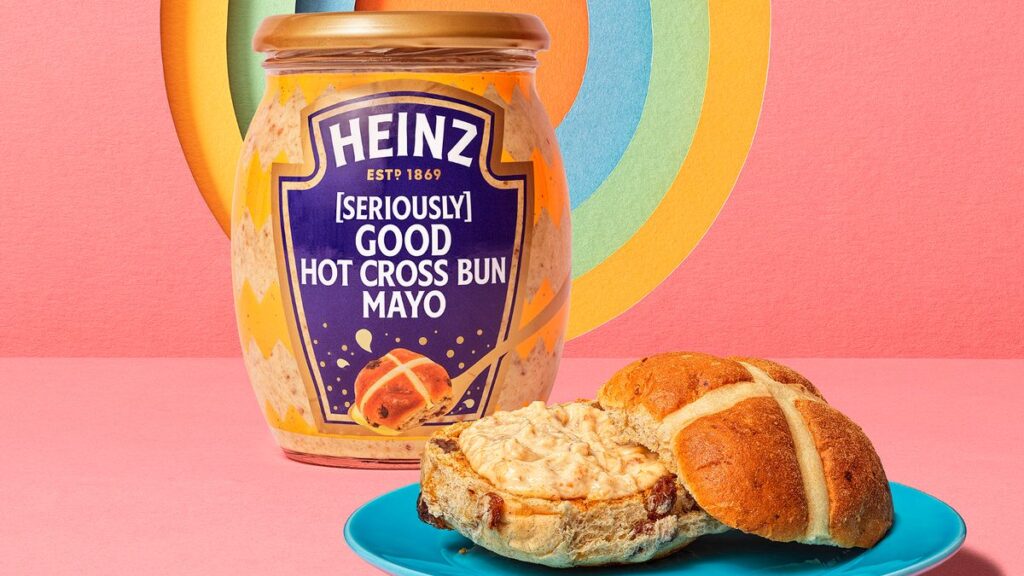 Would YOU try Heinz's limited edition 'Hot Cross bun mayonnaise' this Easter?