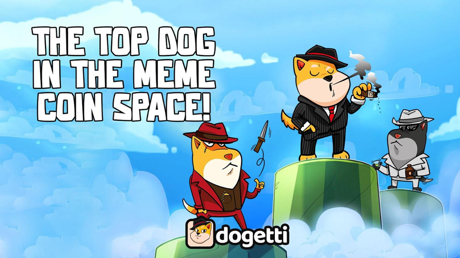 Bitcoin and Ethereum on the steady rise, whilst New Gem Dogetti offers a whopping 50% bonus!