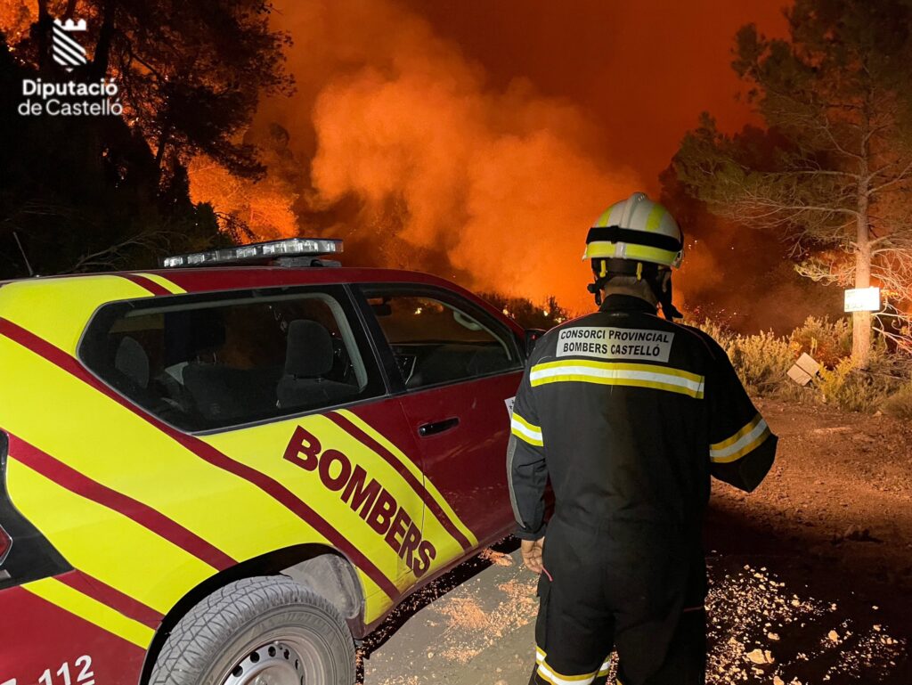 Spain´s PM Pedro Sánchez says forest fire in Castellon and Teruel ‘a very serious warning of climate change’ 