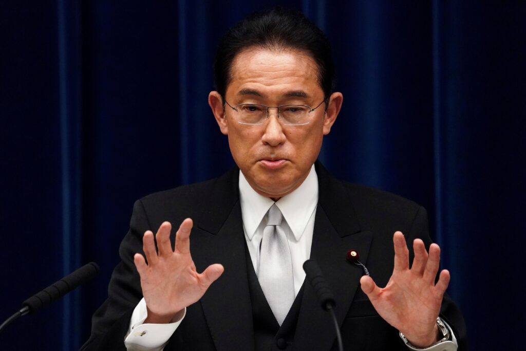 Japanese Prime Minister Kishida approves allocation of $30 million for non-lethal equipment to Ukraine