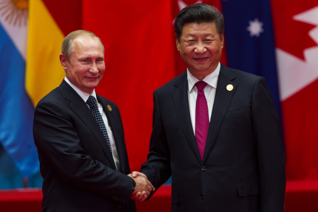 The meeting between Putin and XI Jinping takes place today