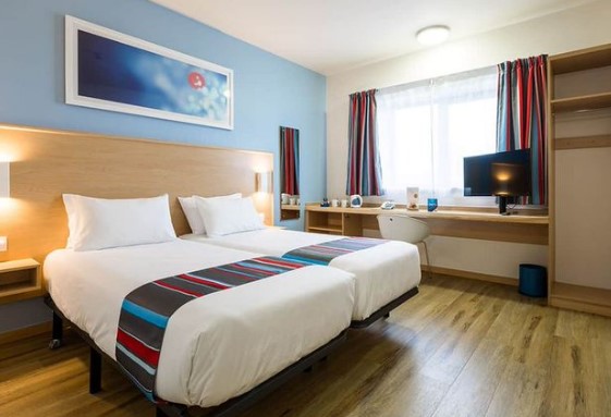 Disabled woman forced to sleep in Travelodge dining room
