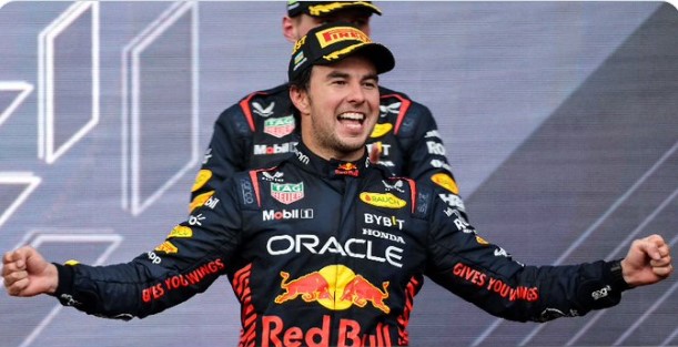 Sergio Perez wins the Azerbaijan Grand Prix in Baku to cut the gap on Verstappen to six points