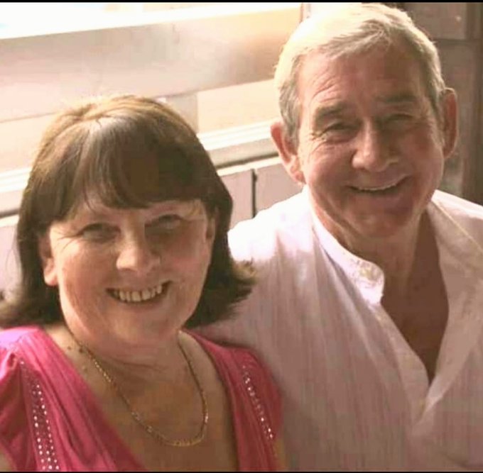 Davide Hunter and his wife Janice