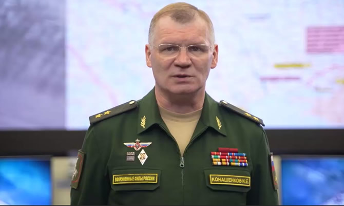 Image of Lieutenant-General Igor Konashenkov.