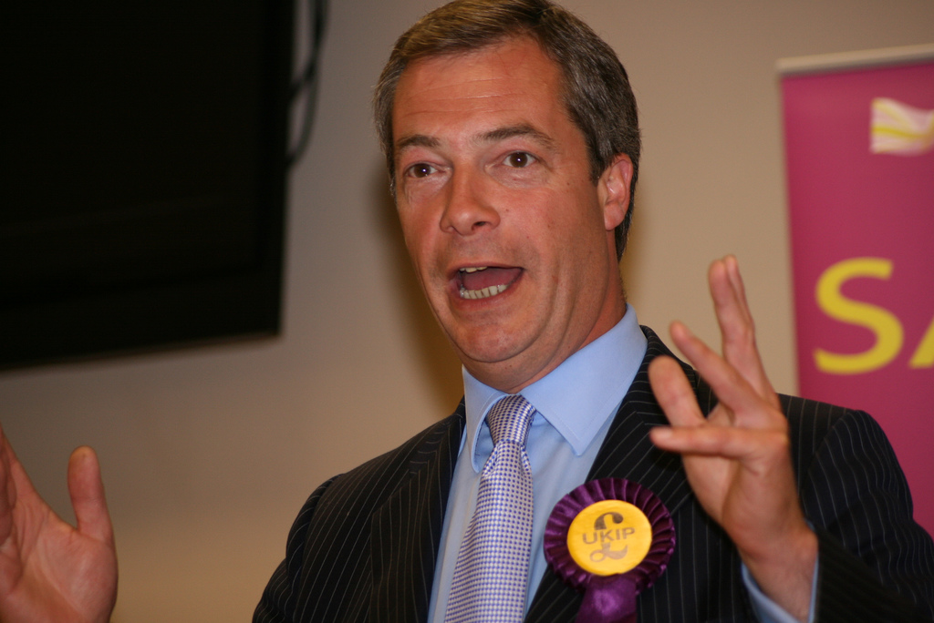 Nigel Farage former UKIP leader
