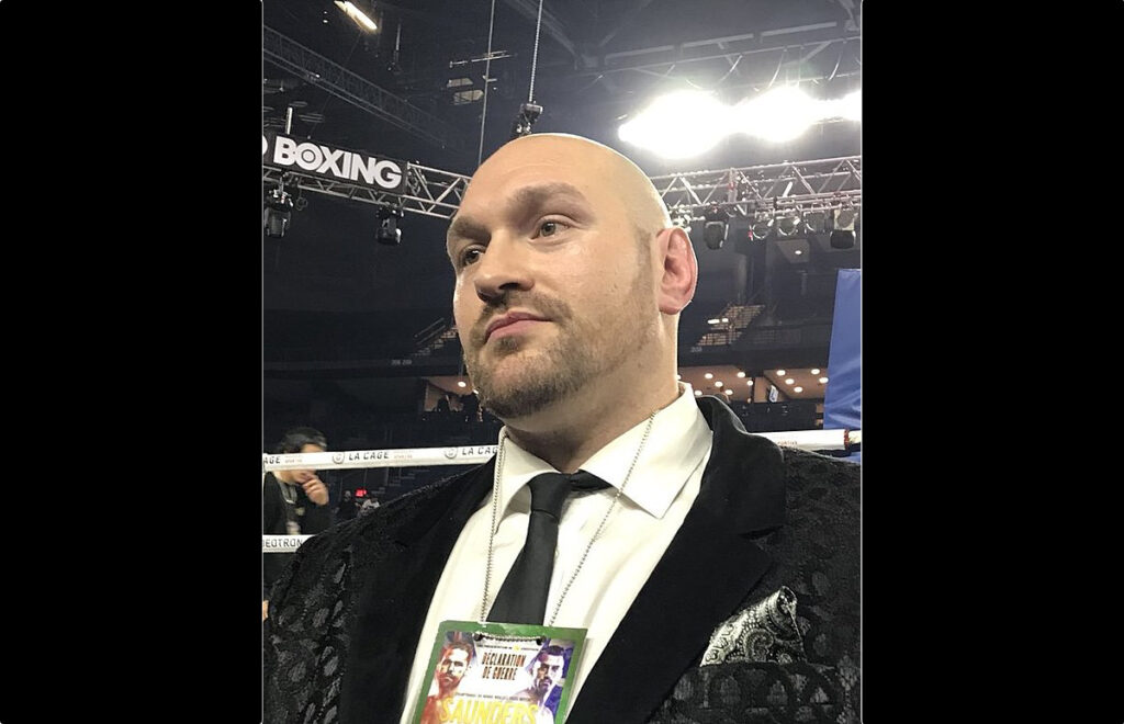 Tyson Fury is ready to fight