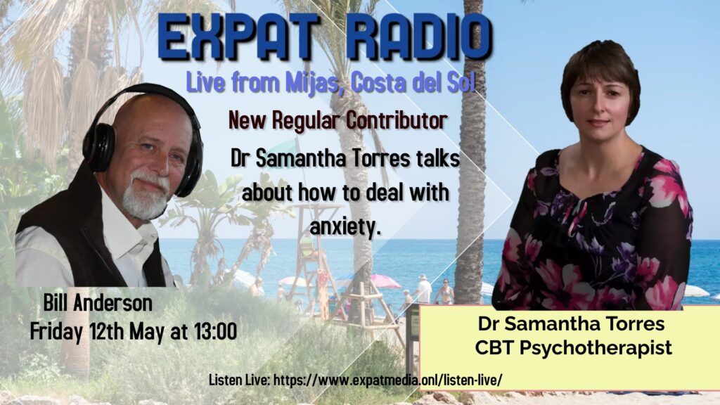 Expat Radio: Dr Samantha Torres and dealing with anxiety