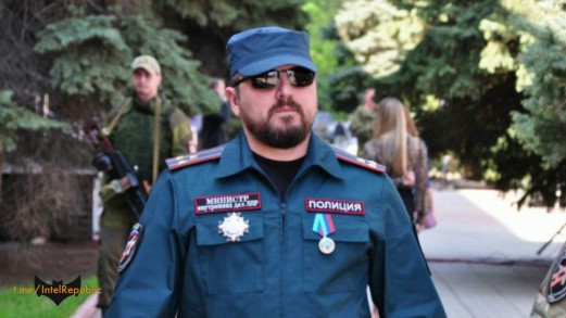Image of Igor Kornet, head of the LPR.