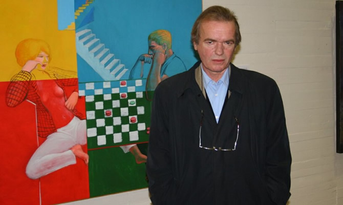 Image of the author Martin Amis.