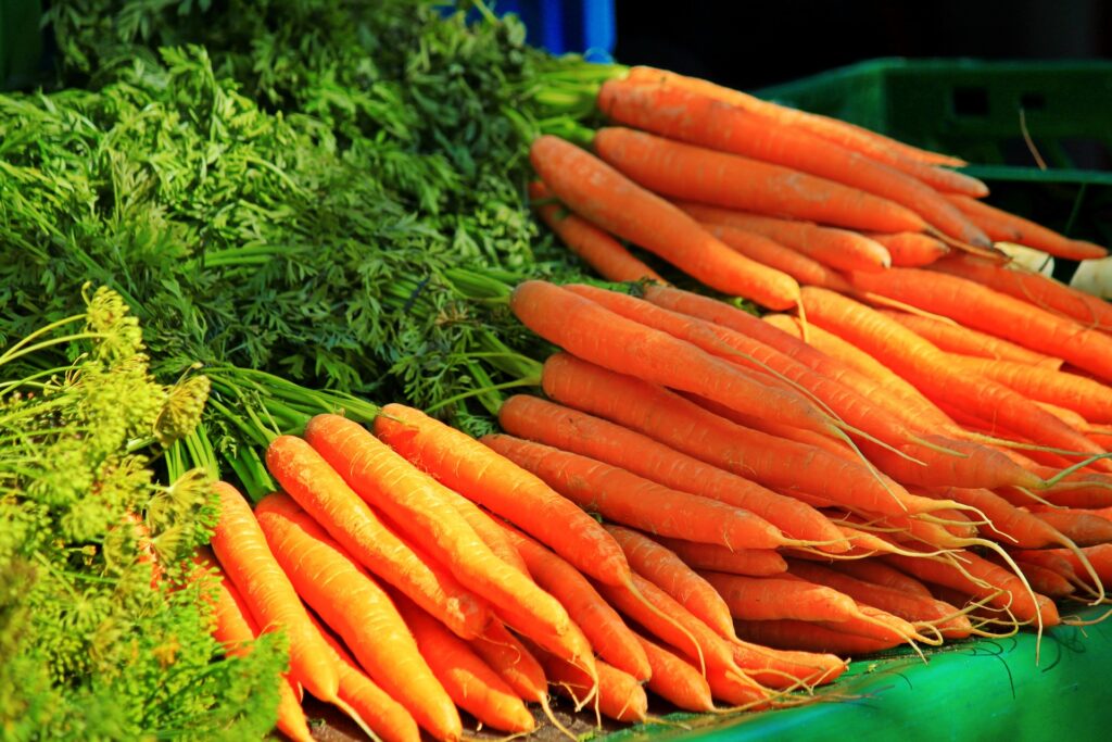 In praise of carrots whose Vitamin A helps your night vision